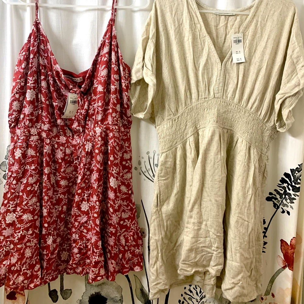 2 New Abercrombie and Fitch Dresses XL